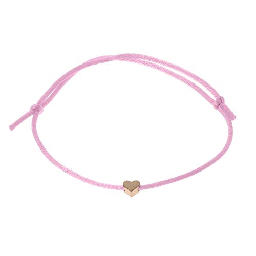 jojnsha Mode Einstellbare Kabbala Armband Handgefertigtes Herz Charme Viel Glück Weave Rot String Schmuck Schmuckzange Für Augenstifte von jojnsha