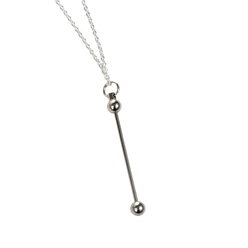 jojnsha Modische Halskette mit robusten Perlen, Schmuck-Accessoire für elegante Stile zu jedem Outfit oder Anlass von jojnsha