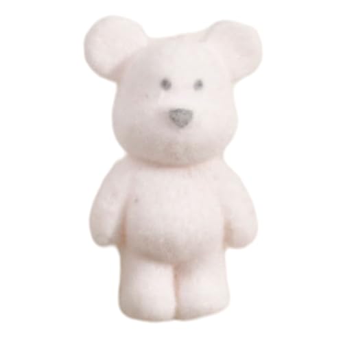 jojnsha Schöne Bärenpuppe Anhänger Plüsch Schlüsselkette Rucksack Dekore Handtasche Accessoire Kinder Geschenk Goodie Bag Füllstoffe Nutepunkte Cartoon Anhänger von jojnsha