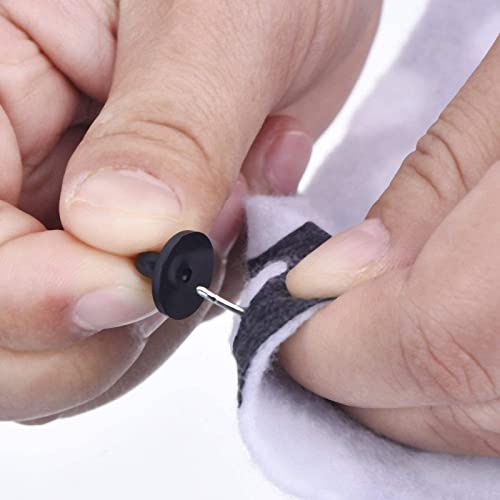 jojnsha Set Von 50 Pin Rücken PVC Gummi Für Schmetterlingskupplungen Backings Sie Die Blindstifte Mit Rückennadel An von jojnsha