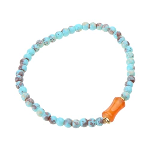 jojnsha Verstellbare Handgefertigte Geflochtene Stringarmbänder Bambus Gelenk Perlen Armband Handchain Beach Armbänder Schmuck Geschenk von jojnsha
