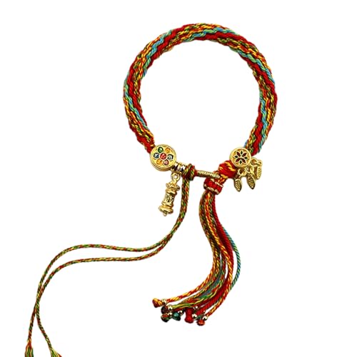 jojnsha Verstellbares Handgefertigtes Tibetisches Armband Mode Armreif Charme Für Tägliche Verschleißdaten Einzigartiger Armreifen Einzigartig von jojnsha