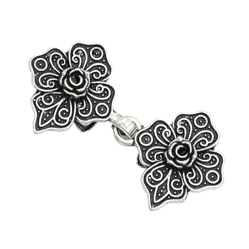 jojnsha Vintage Rose Blatt Pullover Brosche Clip Schal Verschluss Legierung Cardigan Verschluss für Mode Frauen Kleidung Zubehör, 10*5*7cm, Metall jojnsha Vintage Rose Blatt Pullover Brosche Clip Schal Verschluss Legierung Cardigan Verschluss für Mode Frauen Kleidung Zubehör, 10*5*7cm, Metall von jojnsha