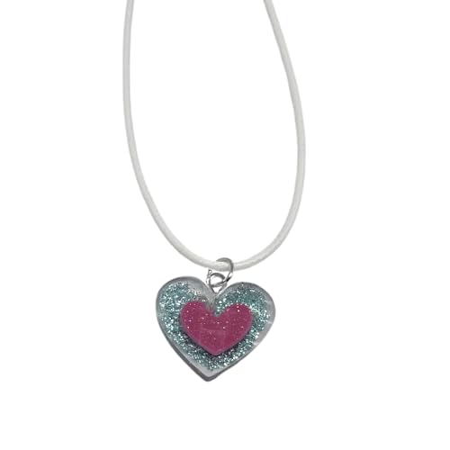 jojnsha Zarte kleine Wachsschnur-Halsband, zierlicher Herz-Anhänger, Halskette, einfacher Herz-Halsketten, Alltagsschmuck für Frauen und Mädchen jojnsha Zarte kleine Wachsschnur-Halsband, zierlicher Herz-Anhänger, Halskette, einfacher Herz-Halsketten, Alltagsschmuck für Frauen und Mädchen von jojnsha