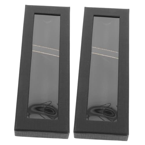 jojofuny 1 Satz Pen -Box -Geschenkverpackung Anzeige Verpackungskästen Füllfederhalter-Organizer Brunnenpenstfall Stift Geschenkboxen Leer Stiftbehälter Satin- Black 2 Stück jojofuny 1 Satz Pen -Box -Geschenkverpackung Anzeige Verpackungskästen Füllfederhalter-Organizer Brunnenpenstfall Stift Geschenkboxen Leer Stiftbehälter Satin- Black 2 Stück von jojofuny