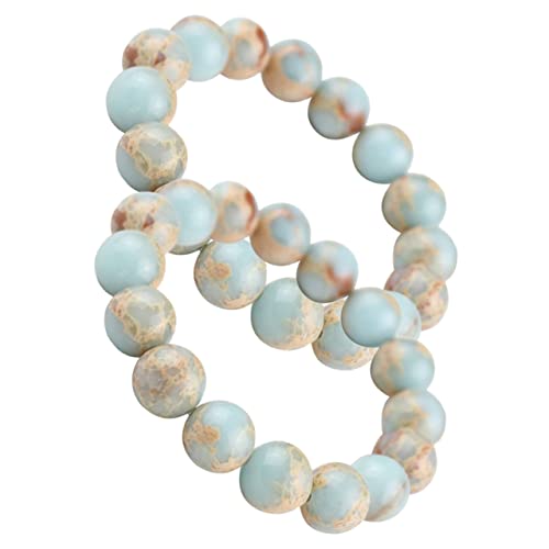 jojofuny 1 Satz Teiliges Armband Mit Bunten Perlen Dekorative Beads Armbänder Für Frauen Stilvolle Für Partys Hochzeiten Und Besondere Anlässe 2 Stück von jojofuny