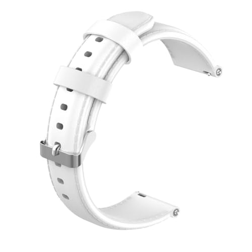 jojofuny 1stk Armband Der 4. Generation 4 Riemen Gummiband Schnellspannband 4 Ersatzband 22 Mm Lederband Lederarmband Einfaches Armband Lederriemen Damen Uhr Fall Männer Und Frauen Weiß von jojofuny