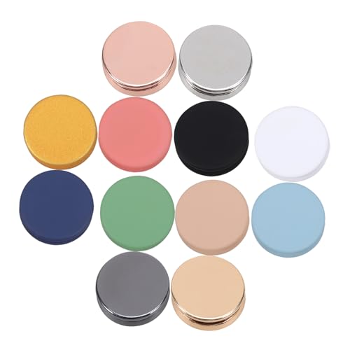 jojofuny 12 Stück Teiliges Hijab Magnet Kompakte Langlebige Schal und Kopftuchmagnete Starke Magnetische Anstecknadeln für Vielseitige Befestigung Modische Schalhalter für Damen und Alltag von jojofuny