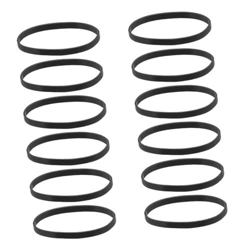 jojofuny 1500 Stück Kleine Schwarze Elastische Haargummis Weiche Stretchbare Gummiringe für Damen Schonend bei Empfindlicher Kopfhaut Multifunktional für Styling und Bündelung Tragbar und von jojofuny