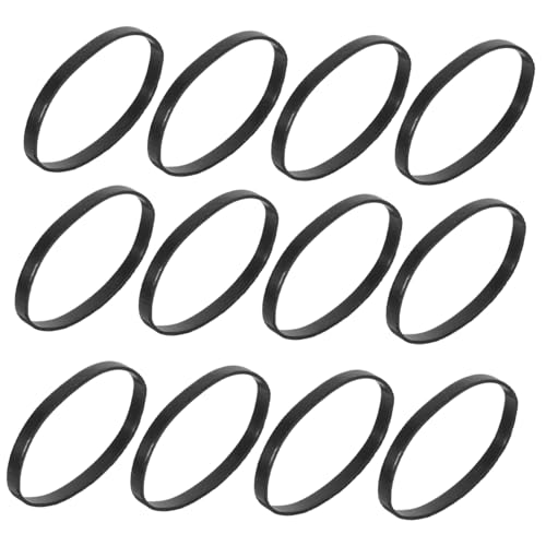 jojofuny 1500 Stück Teiliges Mini Gummiband Schwarz Elastische Haargummis für Erwachsene Weiche Dehnbare Haarschmuck Bänder Vielseitig für Styling Büro Outdoor zu Haaren von jojofuny