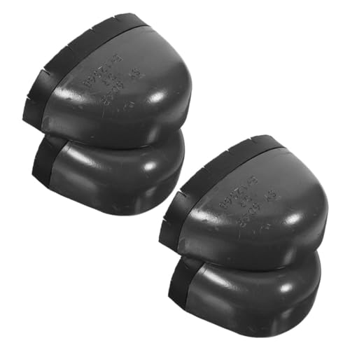 jojofuny 2 Paare Zehenschutzkappen für Arbeitsschuhe aus Robustem Kunststoff und Gummi Stoßfest Durchtrittsicher Passend für Herren und Damen für Baustelle Lager und Industrie Langlebiger von jojofuny