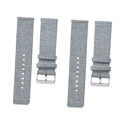 jojofuny 2 Stk Armband Uhrenarmbänder für Männer Uhrenarmbänder für Herren Canvas-Band Schnellspannband betrachten Segeltuchband Bandschnalle ersatzband ansehen Anschauen Gurt Zubehör von jojofuny