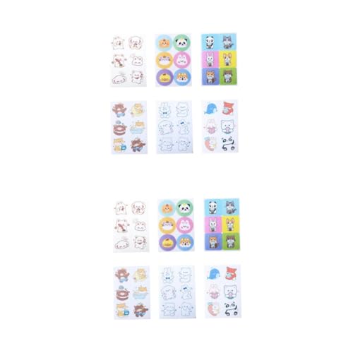 jojofuny 2 Stück 6 Aromatherapie-diffusionsaufkleber Duft Aufkleber Maske Gesichts- Aromatische Aufkleber Aromatherapie-aufkleber Aufkleber Mit Ätherischen Ölen Vlies von jojofuny