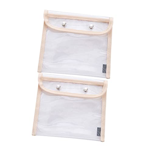 jojofuny 2 Stück Großes Federmäppchen Große Kapazität für Stiftetasche Robuste und Langlebige Materialien Praktischer Organizer für Schreibwaren und Kosmetik von jojofuny