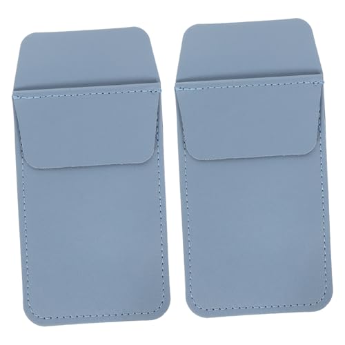 jojofuny 2 Stück PU Leder Stiftetui Tragbare Stifttasche mit Großer Kapazität Multifunktionale Pen Organizer für Ärzte und Pflegekräfte Praktischer Schutztasche für Büro und Schule von jojofuny