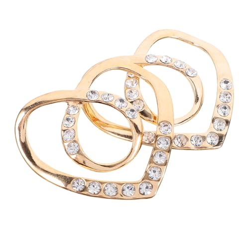 jojofuny 2 Stück Rutsch Schalringen Mode Schal Clips für Kleidung Vielseitige Anwendung für Sommer Outfits Einfache Handhabung Leicht und von jojofuny