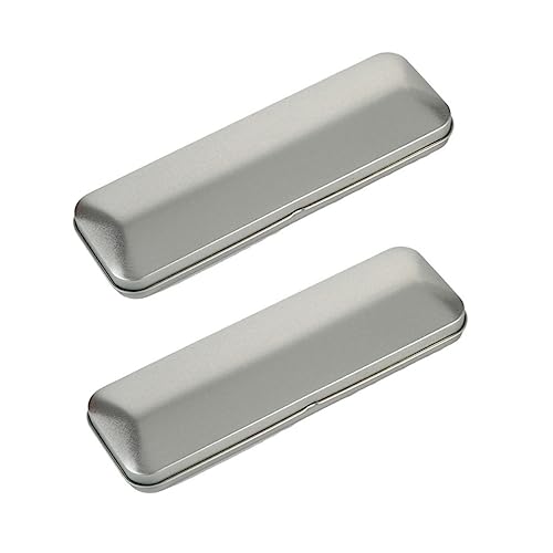 jojofuny 2 Stück Stiftebox mit Klappdeckel Langlebiger und Stabiler Pen Organizer Multifunktionale Aufbewahrungsbox für Büro und Haushalt Praktischer Stiftehalter für Schule und Alltag von jojofuny