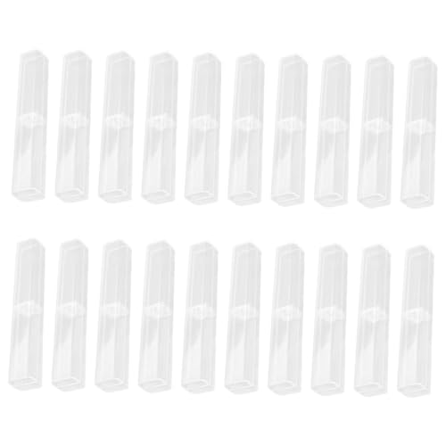 jojofuny 20 Teilige Boxen PVC Stiftebox Halter Selbstklebende Und Durchsichtige Federmäppchen Stifteetui Kleine Stiftvitrine Organizer Stiftverpackung Herstellen Stifteetui Für von jojofuny