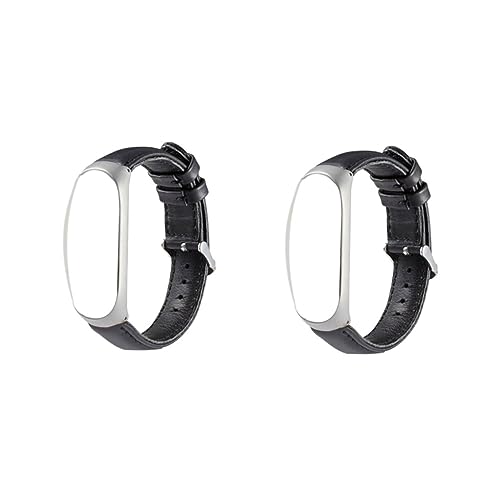 jojofuny 2st Lederarmband Lederuhr Herrenarmbanduhren Rahmen Männersport Riemen Für Männer Reloj Inteligente Para Hombres Sportuhren Für Männer Bands Gurt Mann Lünette Minimalistisch von jojofuny