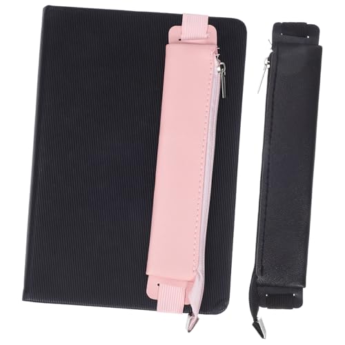 jojofuny 2stücke Federmäppchen Mit Reißverschluss Pack Elastischer Stifthalter Für Notebooks Tragbare Stifttasche Organizer Für Schreibwaren Geeignet Für Planer Bücher Und von jojofuny