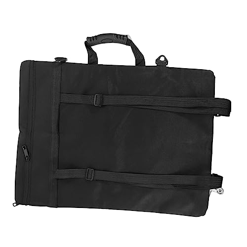 jojofuny 2Stücke Wasserdichter Kunstportfolio Rucksack mit Reißverschluss Aufbewahrungstasche für Zeichenbrett Zubehör für Lehrer Langlebiges Material Multiple von jojofuny