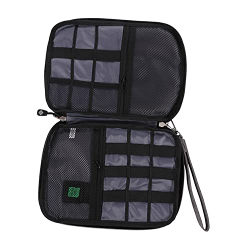 jojofuny 3 STK Digitale Aufbewahrungstasche Kabel Aufbewahrungstasche Reise-Elektronik-Organizer-Tasche Tastenkappen Batterie Leuchtet Tote-Organizer Multifunktion PVC Zubehörtasche Reisen von jojofuny