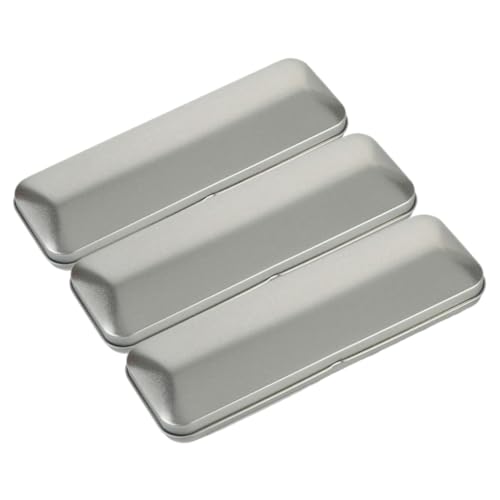 jojofuny 3 Stück Teiliges Metall Federmäppchen Tragbare Verschließbare Blechdose Robuste Verschleißfeste Stiftebox Kompakt und Leicht als Schul und Schreibwaren Organizer jojofuny 3 Stück Teiliges Metall Federmäppchen Tragbare Verschließbare Blechdose Robuste Verschleißfeste Stiftebox Kompakt und Leicht als Schul und Schreibwaren Organizer von jojofuny