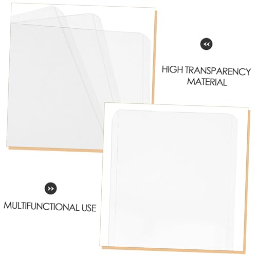 jojofuny 3 Stück Teiliges Transparentes Id Kartenetui aus Robustem Kunststoff Hochtransparent Kratzfest Präzise Passform für Studentenausweis Kreditkarte für Schule Büro und Reisen von jojofuny