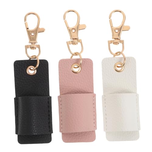 jojofuny 3stücke Stiftehalter-etui Mit Schlüsselanhänger Tragbare Stifttasche Anti-Verlust-Halter Für Halsband Abzeichen Stifte-aufbewahrungsetui Strukturierter Oberfläche jojofuny 3stücke Stiftehalter-etui Mit Schlüsselanhänger Tragbare Stifttasche Anti-Verlust-Halter Für Halsband Abzeichen Stifte-aufbewahrungsetui Strukturierter Oberfläche von jojofuny