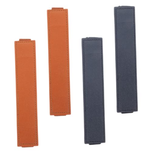jojofuny 4 Stück Kondensatorstifthülle Elastizierhalter Etui Multifunktional Bleistifthalter federmäppchen Stifthülle für Notizbuch Tagebuch Stifthalter elastischer Stifthalter Leder jojofuny 4 Stück Kondensatorstifthülle Elastizierhalter Etui Multifunktional Bleistifthalter federmäppchen Stifthülle für Notizbuch Tagebuch Stifthalter elastischer Stifthalter Leder von jojofuny