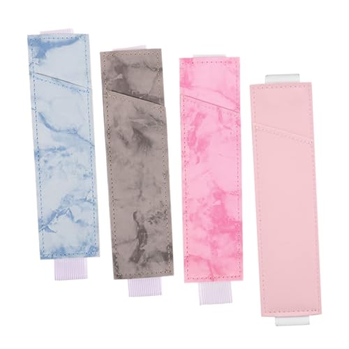 jojofuny 4 Stück Mäppchen Veranstalter Tasche Aufbewahrungsbeutel für Pflegestifte Stiftbeutel Stift-Organizer für Arzt Krankenhausversorgung Pflegebedarf Arztversorgung Pu von jojofuny