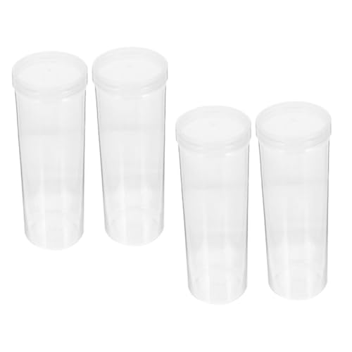 jojofuny 4Stücke Transparenter Stifthalter Aus Robustem Wiederverwendbare Aufbewahrungslösung Für Schreibgeräte Für Schule Und Vielseitiger Organizer von jojofuny