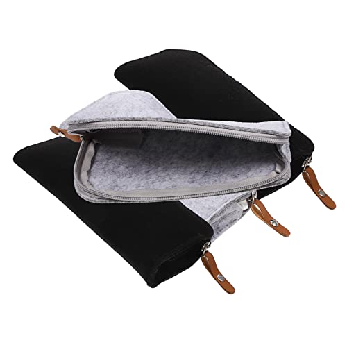 jojofuny Filz Federmäppchen 4 Stück Großes Schreibwarenetui Mit Reißverschluss Multifunktionale Aufbewahrungstasche Für Schüler Und Reisen Waschbar Und Wiederverwendbar Praktisches von jojofuny