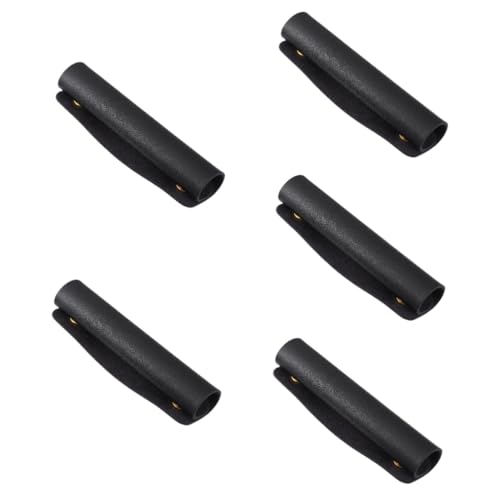 jojofuny 5 STK Lederhandtasche Handtaschenschal Für Handtaschengriffe Reisetaschen Für Damen Herren-Reisetasche Reisetaschen Für Herren Handabdeckung Reisesachen Reisezubehör Pu Black von jojofuny