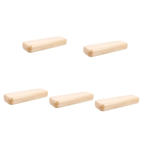 jojofuny 5 Stück Bleistiftspender für das Klassenzimmer groß Veranstalter Weiß Fall mit behälter Stifthalter Etui Geschenkbox Tragbarer Stift-Organizer leerer Stift-Organizer Ahorn von jojofuny