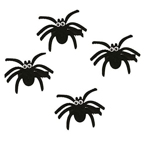 jojofuny 5St halloween haarspangen haarspange halloween Halloween-Haarspange Halloween Dekoration Haarspange haarschmuck lustig Spinne kleine Haaraccessoires Haarnadel Kind von jojofuny