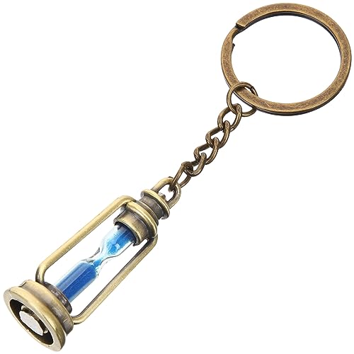 jojofuny 5 Stücke Sanduhr Uhr Schlüsselanhänger Sanduhr Schlüsselanhänger Kreative Retro Rucksack Geldbörse Handtasche Charms von jojofuny