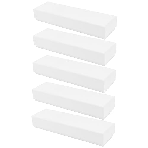 jojofuny 5stücke Schreibwarenbox Aus Papier Mit Schwamm-Innenseite Für Stifte Und Lesezeichen Elegante Geschenkbox Für Studenten Und Freunde von jojofuny