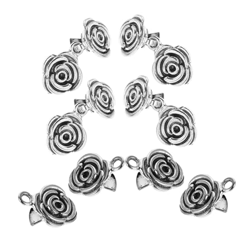 jojofuny 6 Stück Retro Sweater Clips Vintage Cardigan Shawl Brooches aus Stabilem Kleidung Verschluss für Pullover Umhänge und Capes Akzente für Damen von jojofuny