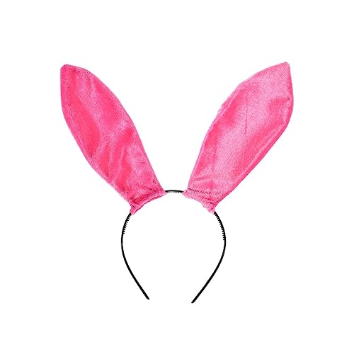 jojofuny Tierohren Haarreifen Kaninchen-cosplay-stirnband Hasenkopfschmuck Hasenkostüm Baby-häschen-outfit Plüsch Hasenohren Haarspangen Mit Hasenohren Hasen-outfit Kind Halloween von jojofuny