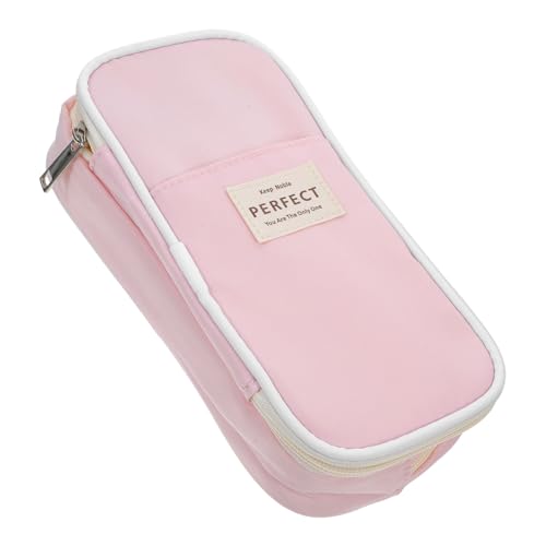 jojofuny Federmäppchen Mit Großem Fassungsvermögen Organizer Für Schreibwaren Tragbar Sauber Und Ordentlich Aus Langlebigen Materialien Mit Zuverlässigem Reißverschluss Für Schule von jojofuny