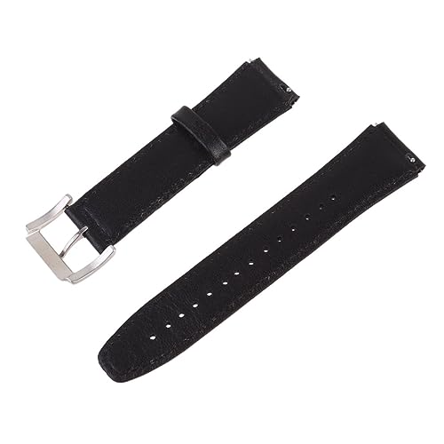 jojofuny Ersatzarmband mm Lederarmband Schwarzes Lederarmband Uhrenarmband Smartwatch für Männer Mann beobachten uhrenarmbänder Armband für Uhr echtes lederband für uhr Schalter Gurt b5 von jojofuny