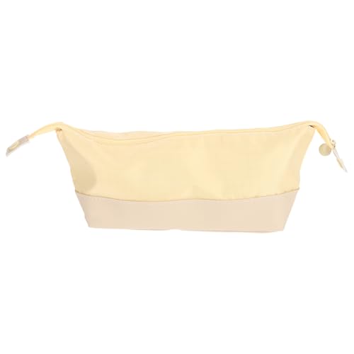 jojofuny Federmäppchen Und Federmäppchen Farbiges Federmäppchen Tasche Bleistift Für Mädchen Buntstiftbeutel Aus Segeltuch Schreibwaren Kleines Federmäppchen Groß Markerfall Polyester Gelb von jojofuny