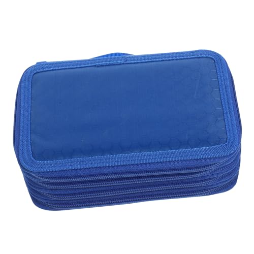 jojofuny Federmäppchen für Schreibwaren Zipper -Bleistift -Fall Taschenorganisator Koffer Federmäppchen aus Stoff Federmäppchen für die Schule Federmäppchen mit Reißverschluss Oxford Blau jojofuny Federmäppchen für Schreibwaren Zipper -Bleistift -Fall Taschenorganisator Koffer Federmäppchen aus Stoff Federmäppchen für die Schule Federmäppchen mit Reißverschluss Oxford Blau von jojofuny