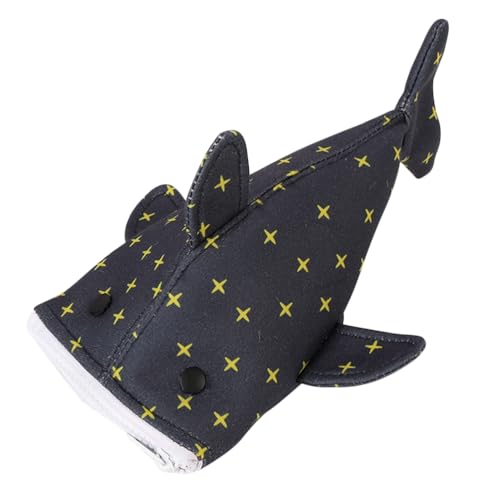 jojofuny Federmäppchen mit Hai- : Reißverschlusstasche mit Muster – Schreibwaren-Organizer aus Canvas mit Großer Kapazität für Schule, Büro Und Reisebedarf von jojofuny