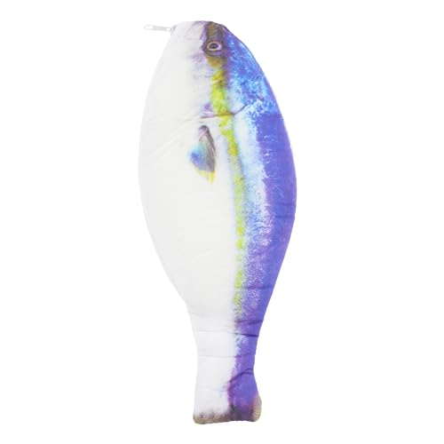 jojofuny Fischförmige Stiftaufbewahrungstasche Kreative Schreibwarentasche für Vielseitig Einsetzbar Federmäppchen Kosmetiktasche oder Reiseetui Langlebig und Attraktiv von jojofuny