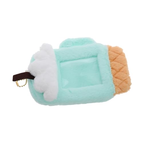 jojofuny Hübscher Cartoon-kartenhalter Aus Plüsch Kartenetui Mit Fächern Für Foto Schlüssel Süßer Kartenhülle Zum Aufbewahren Von Essenskarten Und Münzen von jojofuny