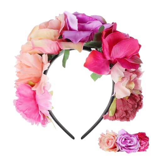 jojofuny Frauen Stirnband Halloween Haar Band Urlaub Rose Kopfschmuck Party Haar Decor von jojofuny