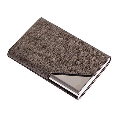 jojofuny Geschäftskartenhalter Brieftaschen für Männer Firmenname Inhaber Schlüssel Minimalistisch schlank Schild kreditkartenhalter Credit Card Holder Card Box Namensträger Geschäftsfall von jojofuny