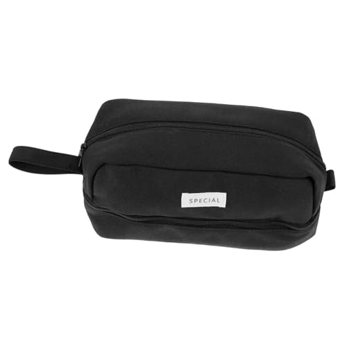 jojofuny Doppellagige Stiftebox Mit Reißverschluss Für Jungen Mädchen Schüler Lehrer Büro Bedarf Großes Federmäppchen Zum Aufbewahren Von Bleistiften Linealen Notizen Radiergummis von jojofuny